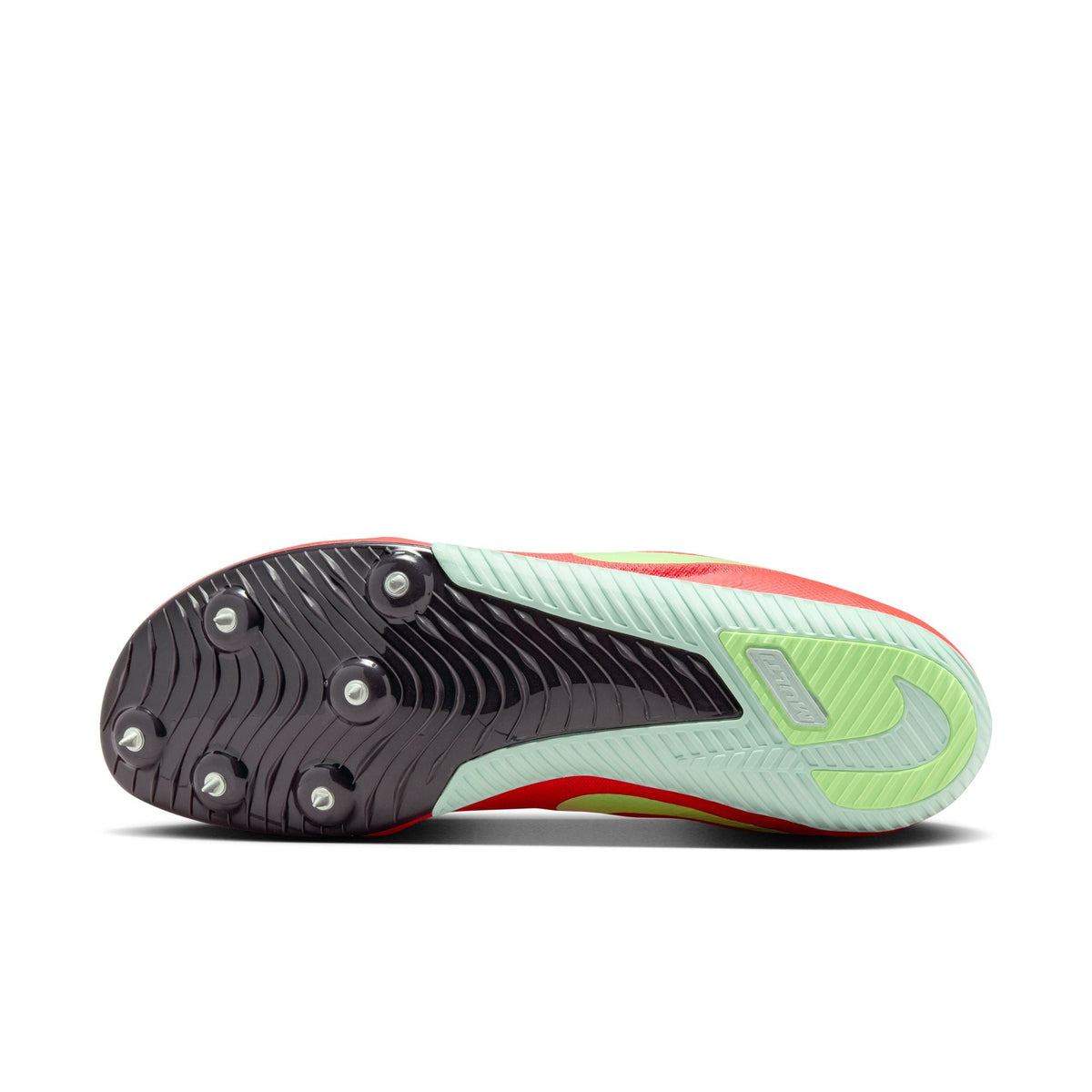 Nike Zoom Rival Multi-Event Running Spikes Bright Crimson / Washed Coral / Lime Blast