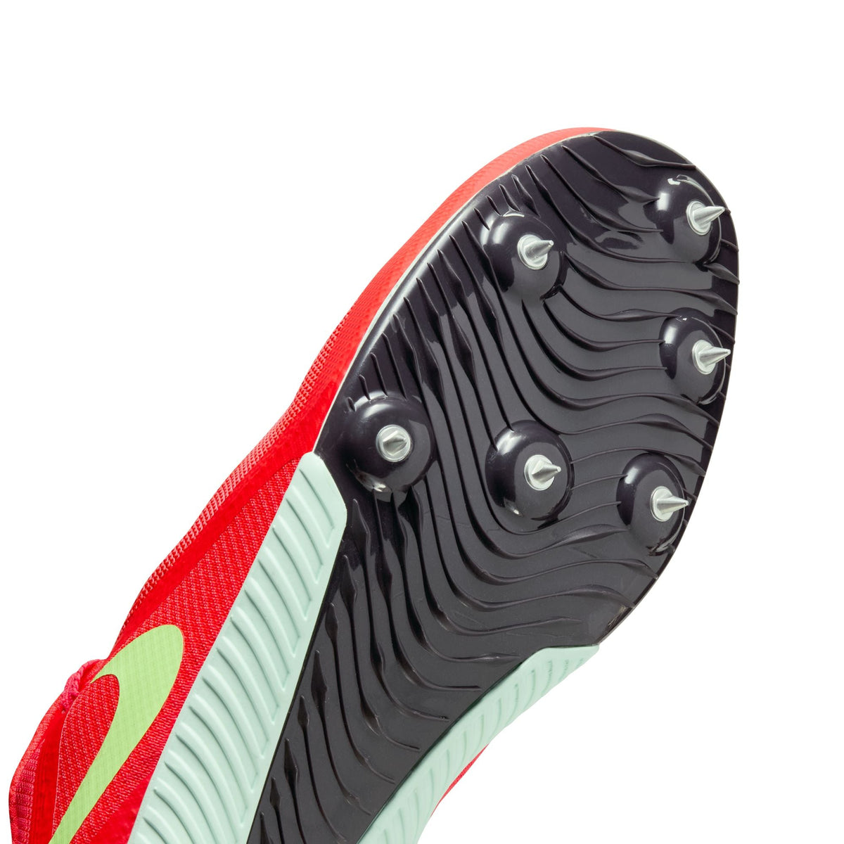 Nike Zoom Rival Multi-Event Running Spikes Bright Crimson / Washed Coral / Lime Blast