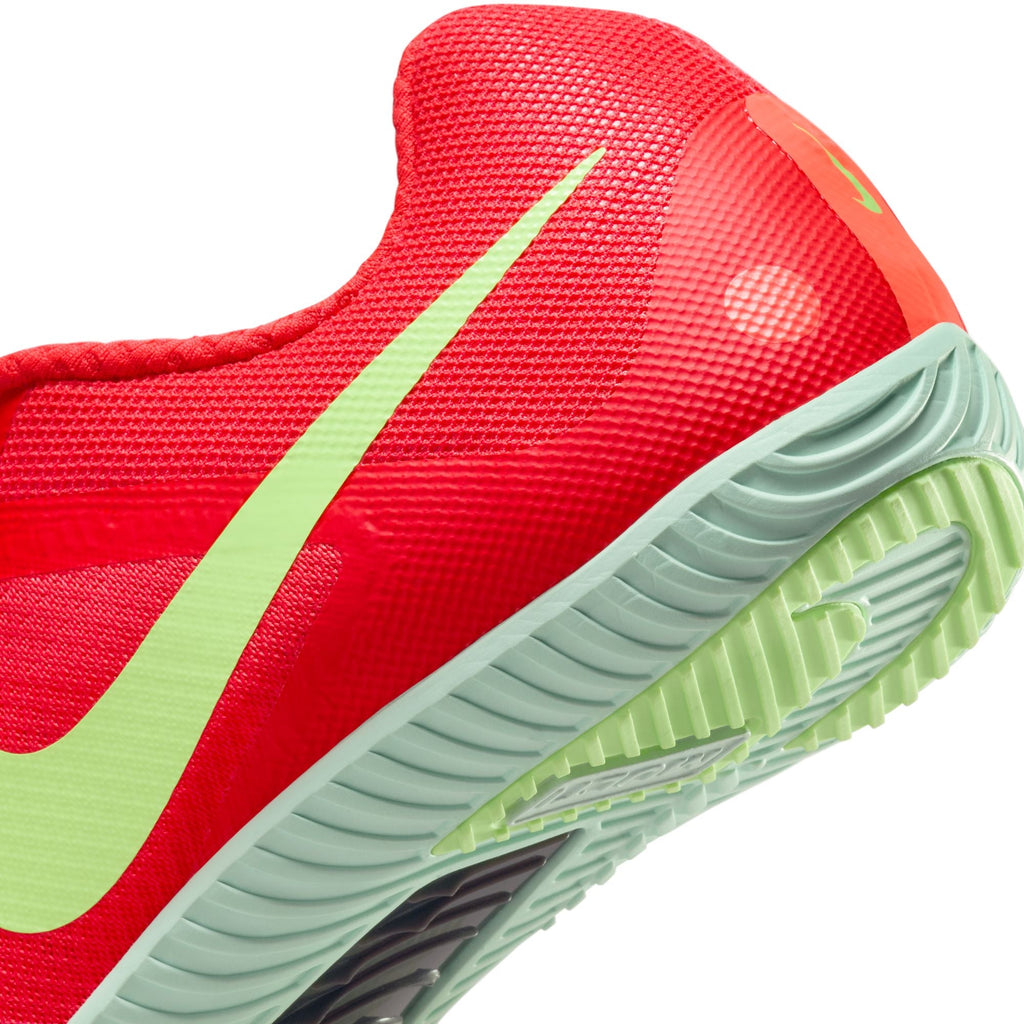 Nike Zoom Rival Multi-Event Running Spikes Bright Crimson / Washed Coral / Lime Blast