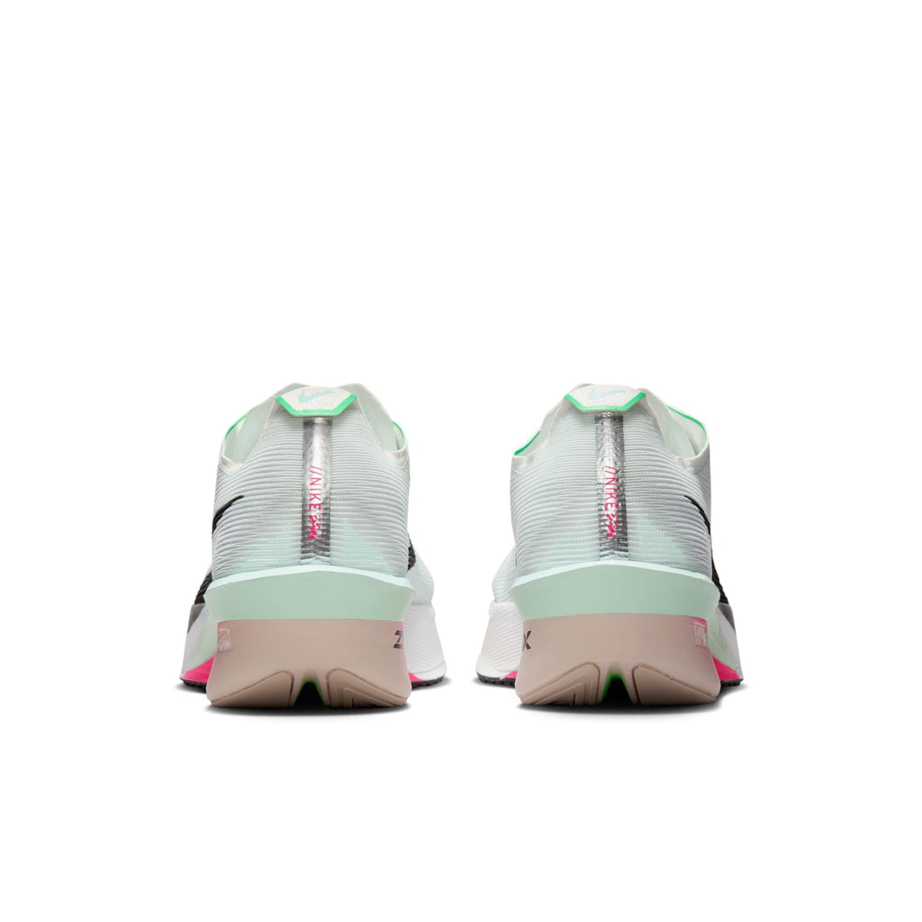 Women's Vaporfly 4 Running Shoes White / Hyper Pink / Mint Foam / Black