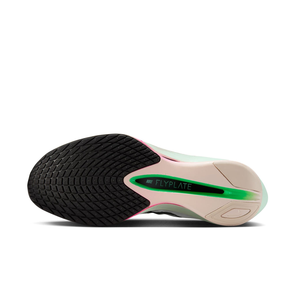 Women's Vaporfly 4 Running Shoes White / Hyper Pink / Mint Foam / Black