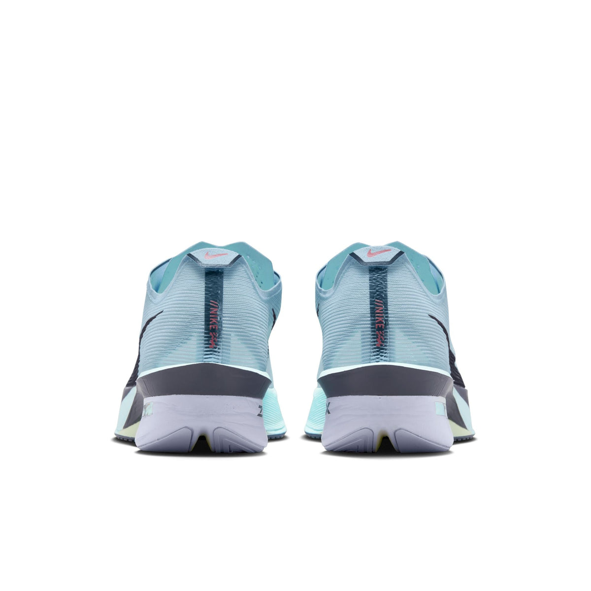 Women's Vaporfly 4 Running Shoes Glacier Blue / Blue Tint / Amethyst Tint / Gridiron