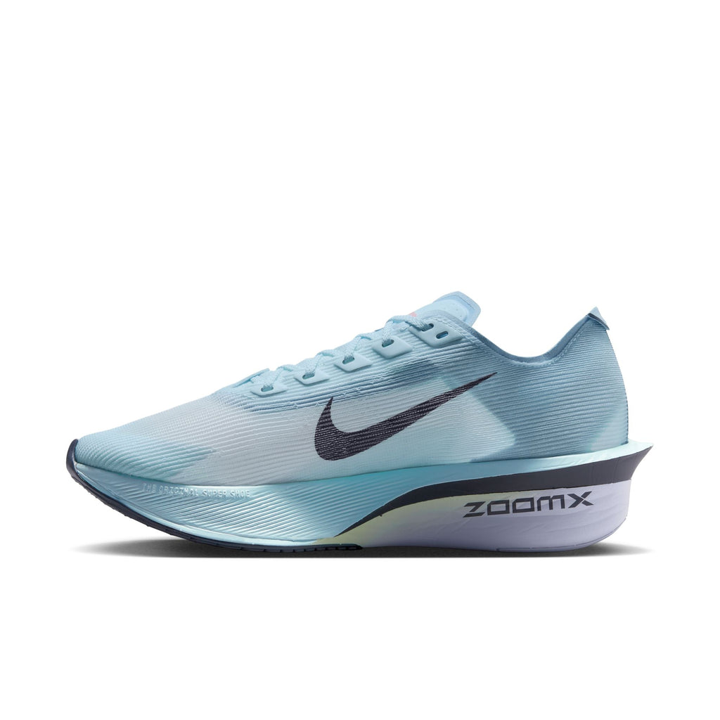 Women's Vaporfly 4 Running Shoes Glacier Blue / Blue Tint / Amethyst Tint / Gridiron