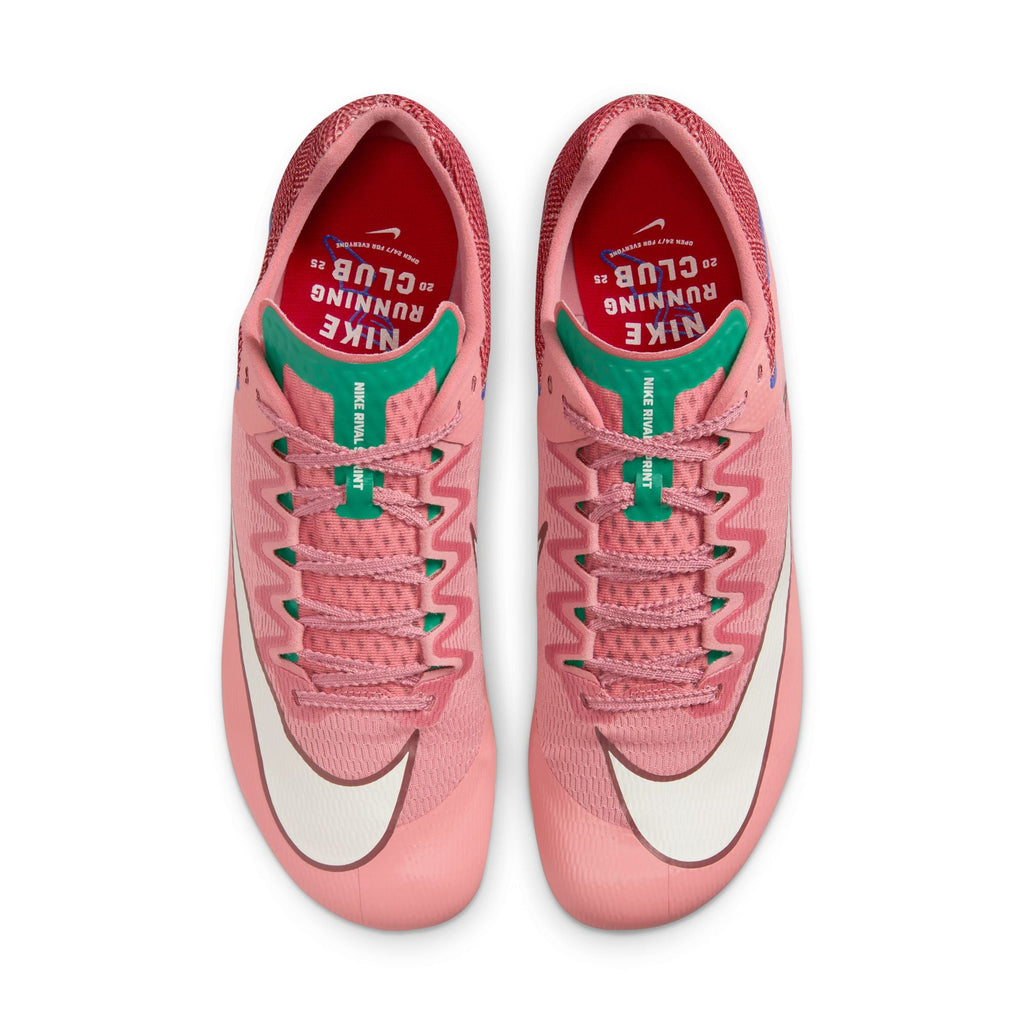 Nike Zoom Rival Sprint Running Spikes Red Stardust / Stadium Green / University Red / Pale Ivory
