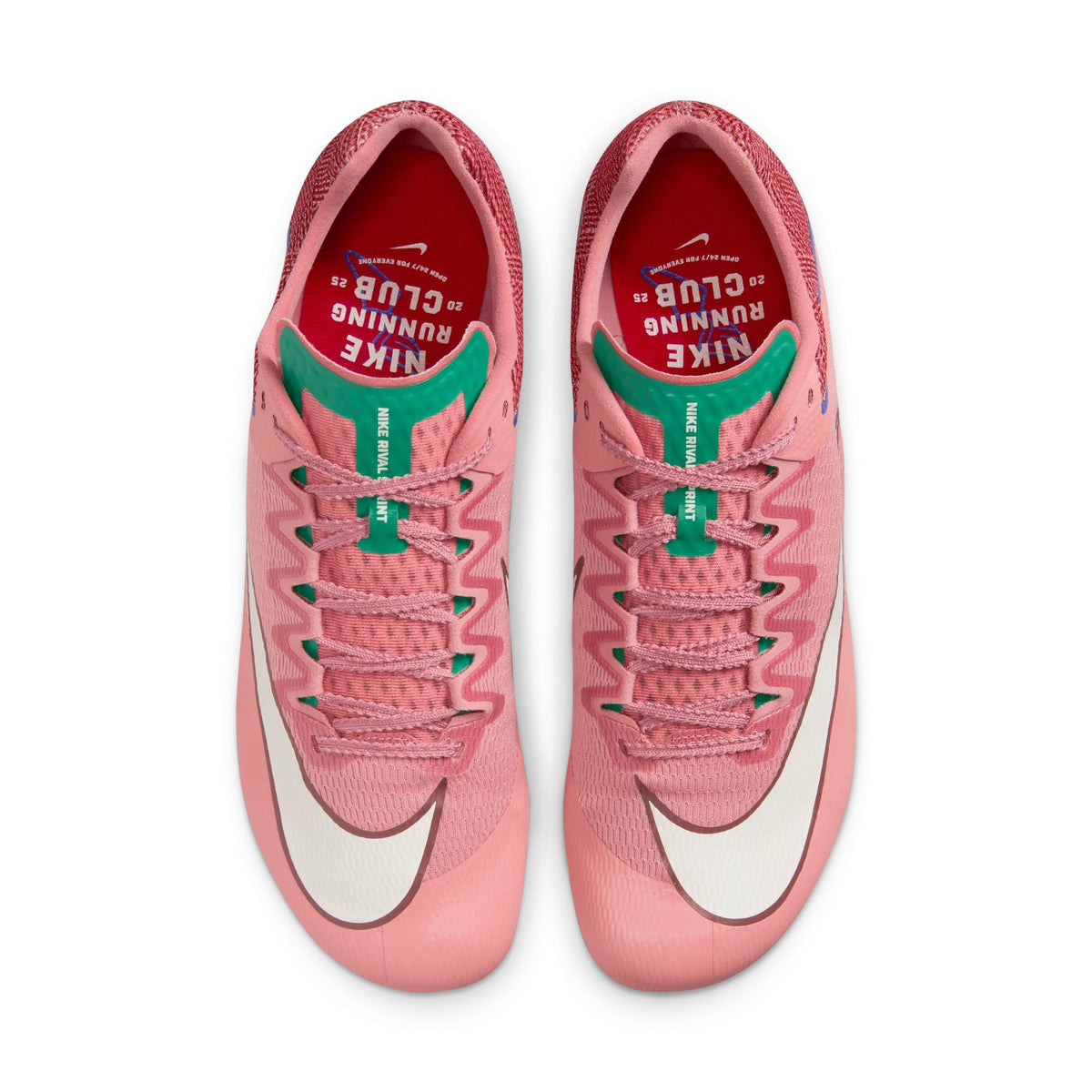 Nike Zoom Rival Sprint Running Spikes Red Stardust / Stadium Green / University Red / Pale Ivory