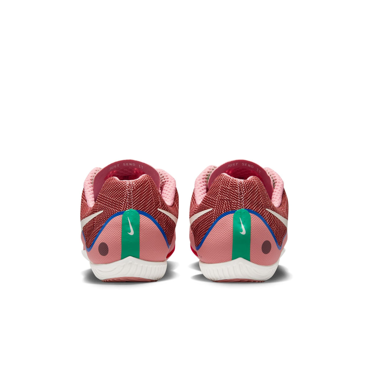 Zoom Rival Multi Running Spikes Red Stardust / Pale Ivory / Malachite