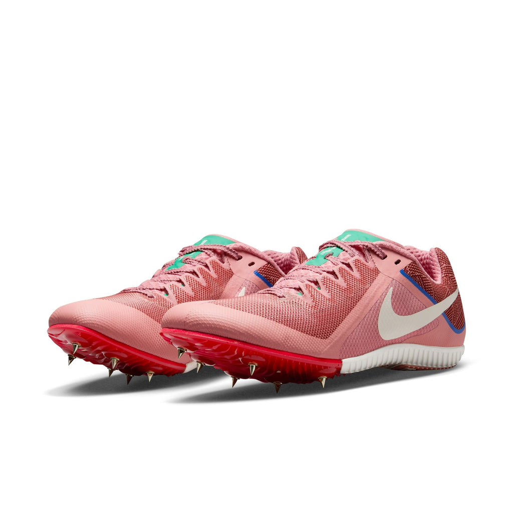 Zoom Rival Multi Running Spikes Red Stardust / Pale Ivory / Malachite