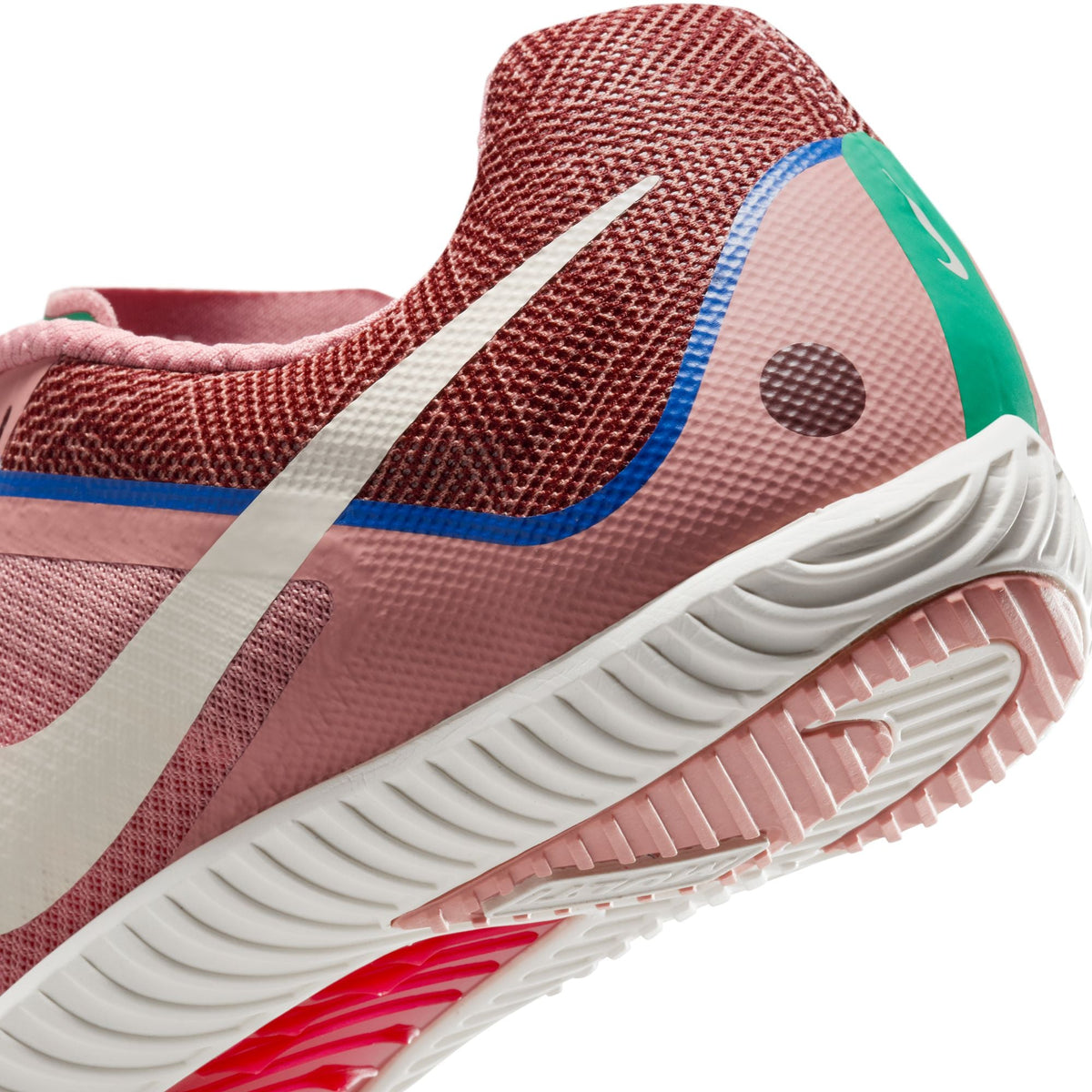 Zoom Rival Multi Running Spikes Red Stardust / Pale Ivory / Malachite