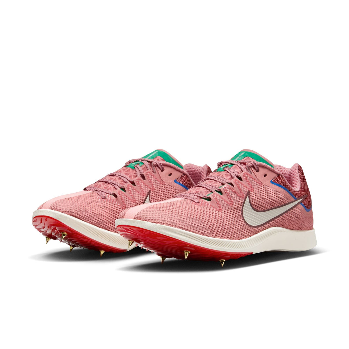Nike Zoom Rival Distance Running Spikes Red Stardust / Malachite / University Red / Pale Ivory