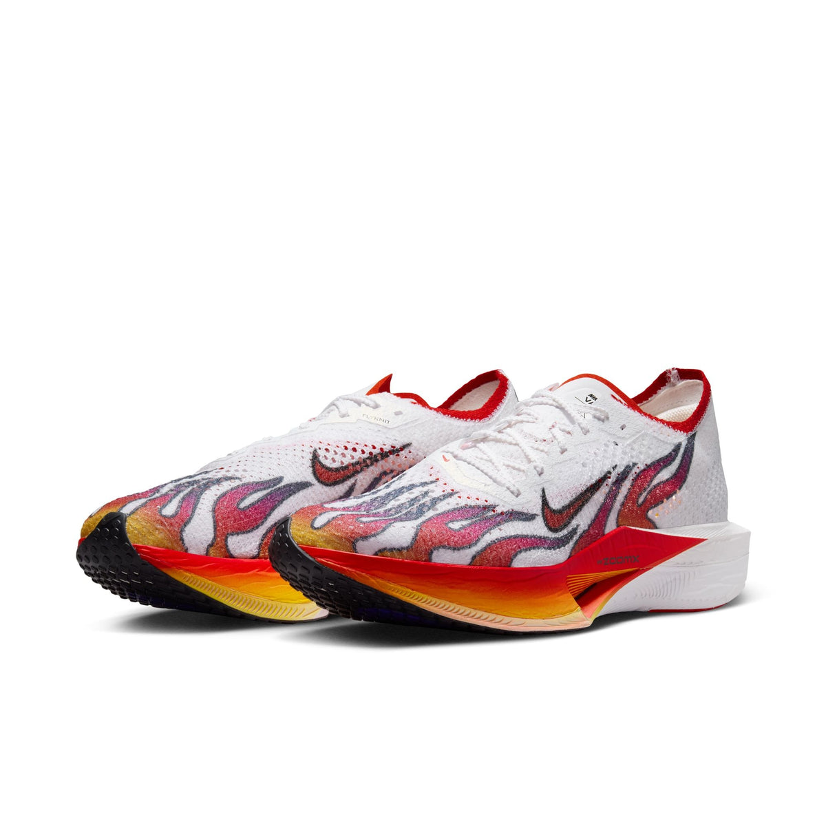 Men's Vaporfly 3 Ekiden Running Shoes White / Habanero Red / Black / University Red