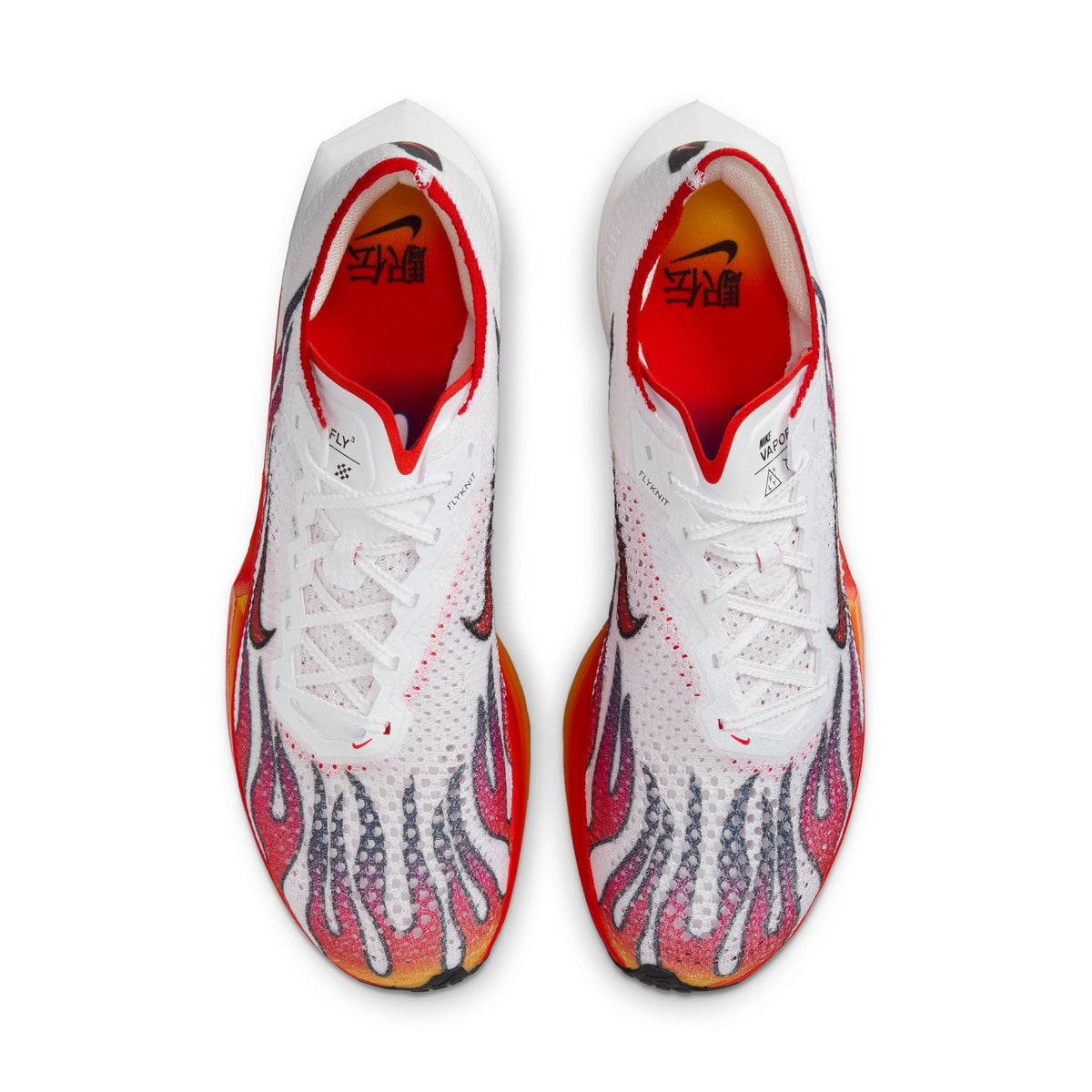 Men's Vaporfly 3 Ekiden Running Shoes White / Habanero Red / Black / University Red
