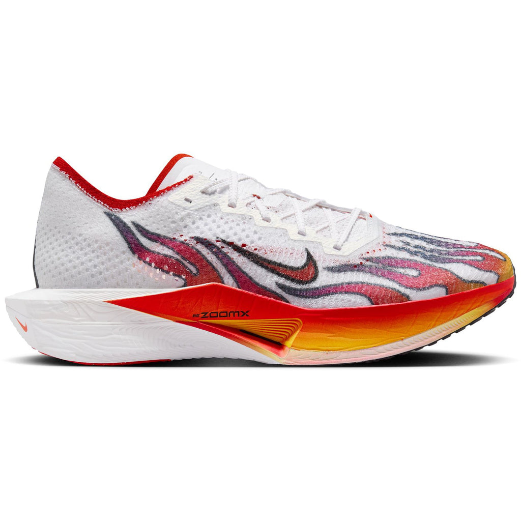 Men's Vaporfly 3 Ekiden Running Shoes White / Habanero Red / Black / University Red