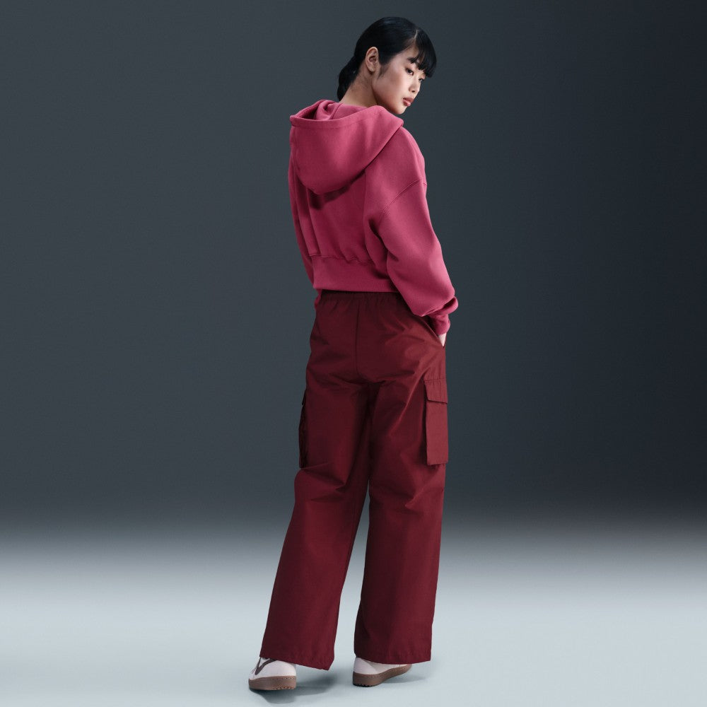 Sportswear Phoenix Fleece Loose Full-Zip Cropped Hoodie