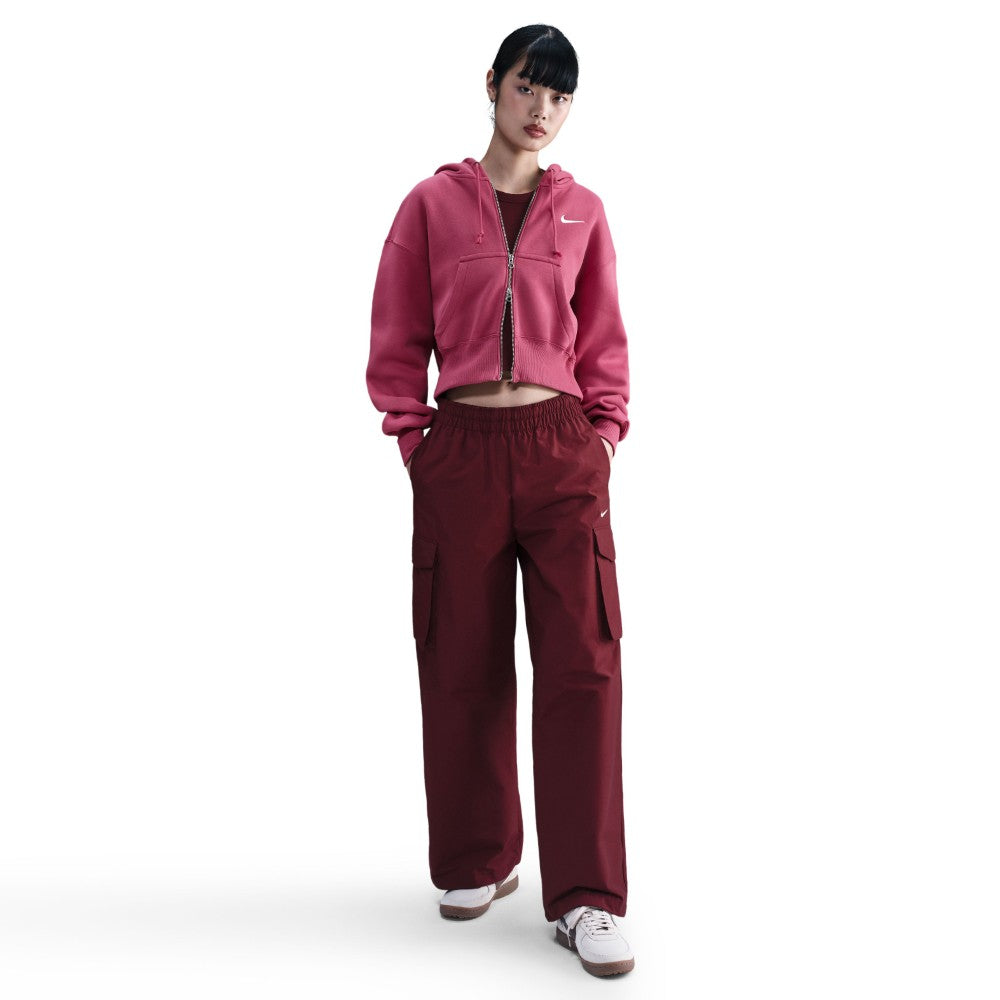 Sportswear Phoenix Fleece Loose Full-Zip Cropped Hoodie