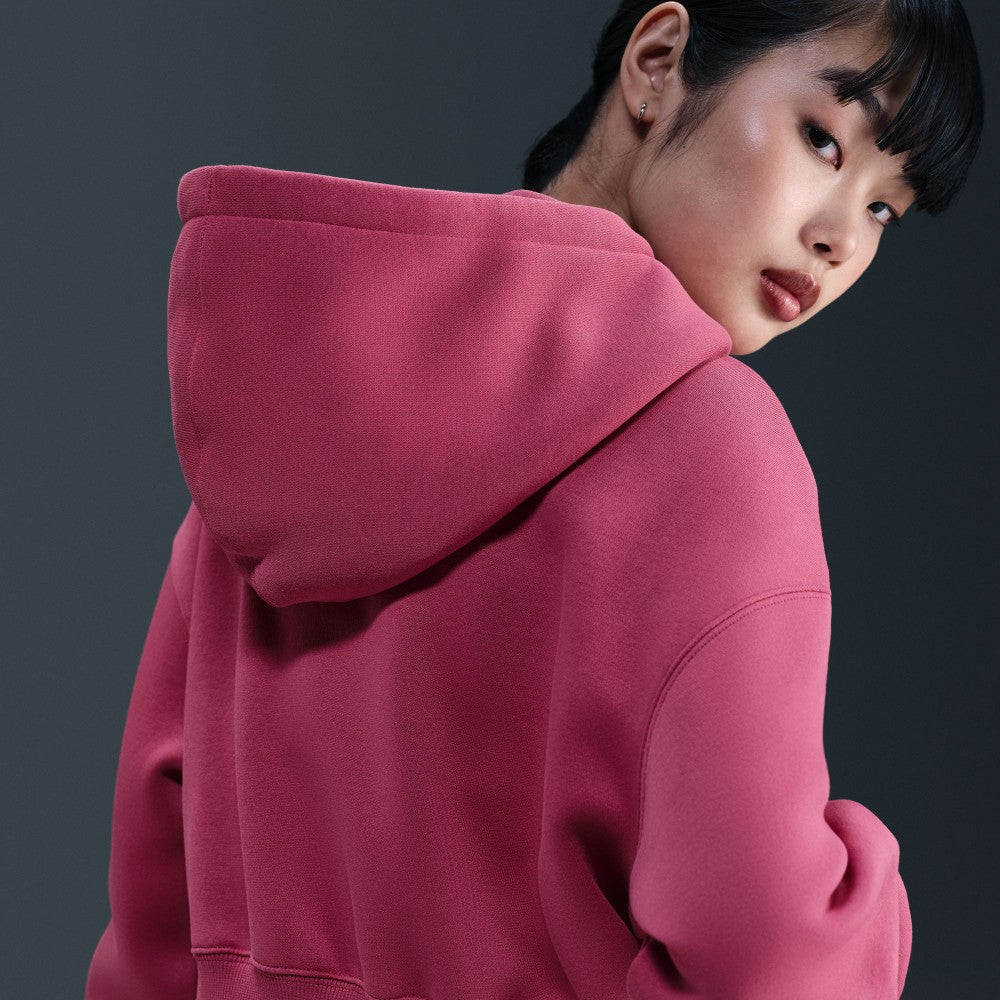 Sportswear Phoenix Fleece Loose Full-Zip Cropped Hoodie