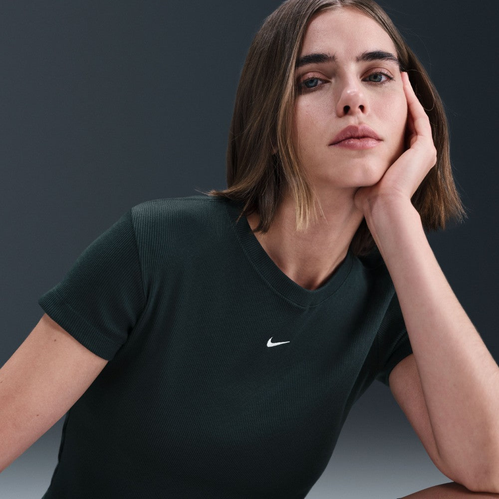 Sportswear Tight Ribbed Short-Sleeve T-Shirt