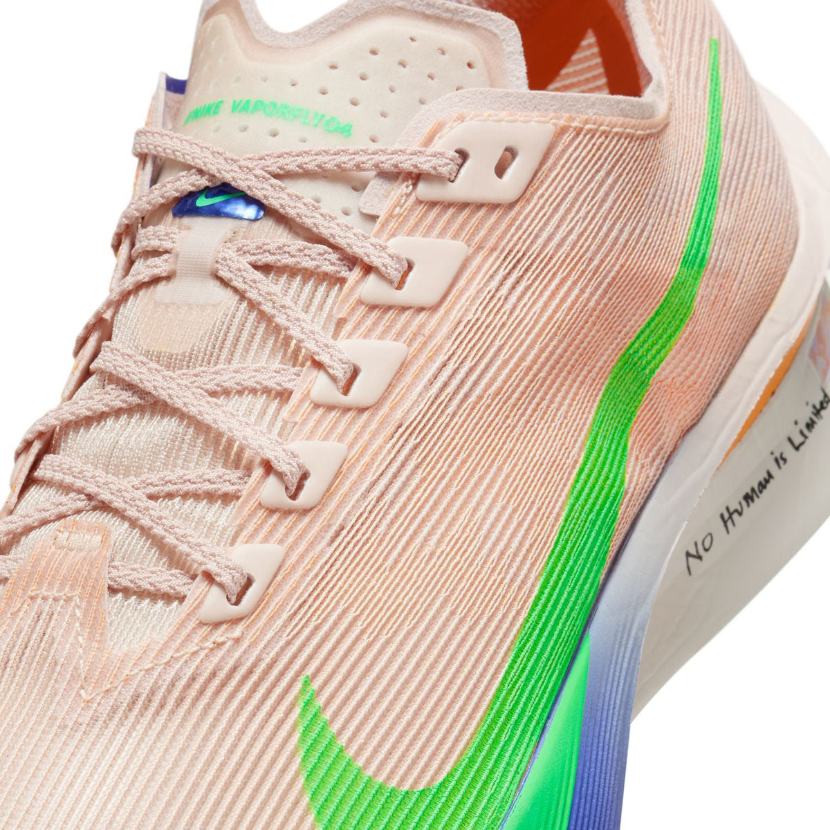 Women's Vaporfly 4 Eliud Kipchoge Running Shoes Silt Red / Fire Pink / Bright Ceramic / Green Shock