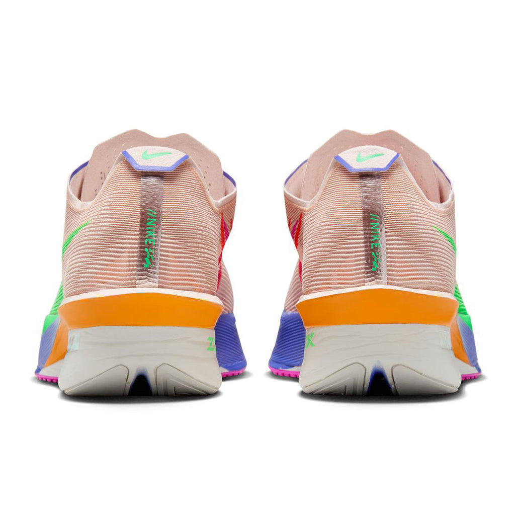 Women's Vaporfly 4 Eliud Kipchoge Running Shoes Silt Red / Fire Pink / Bright Ceramic / Green Shock