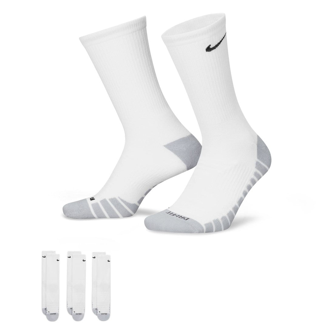 Everyday Max Cushioned Training Crew Socks (3 Pairs)