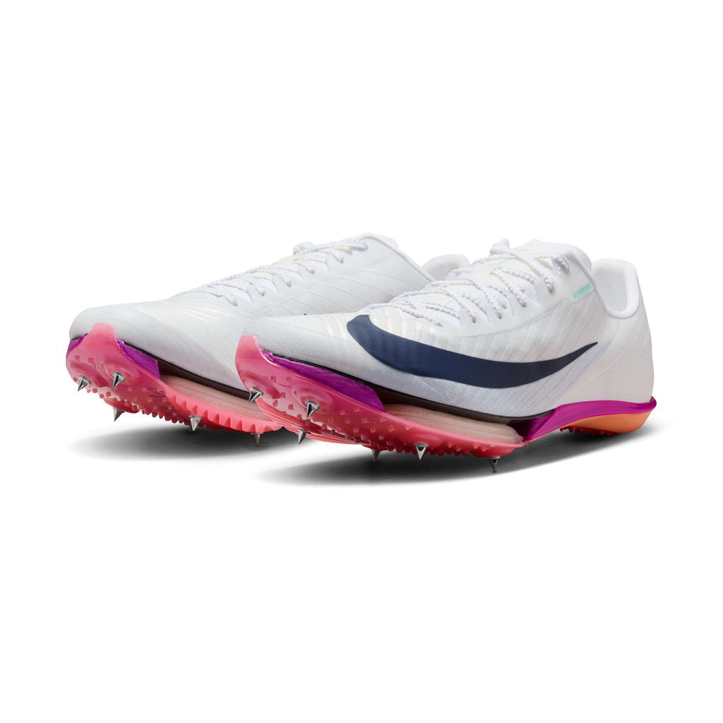 Air Zoom Maxfly 2 Running Spikes White / Bright Crimson / Hyper Turquoise / Obsidian