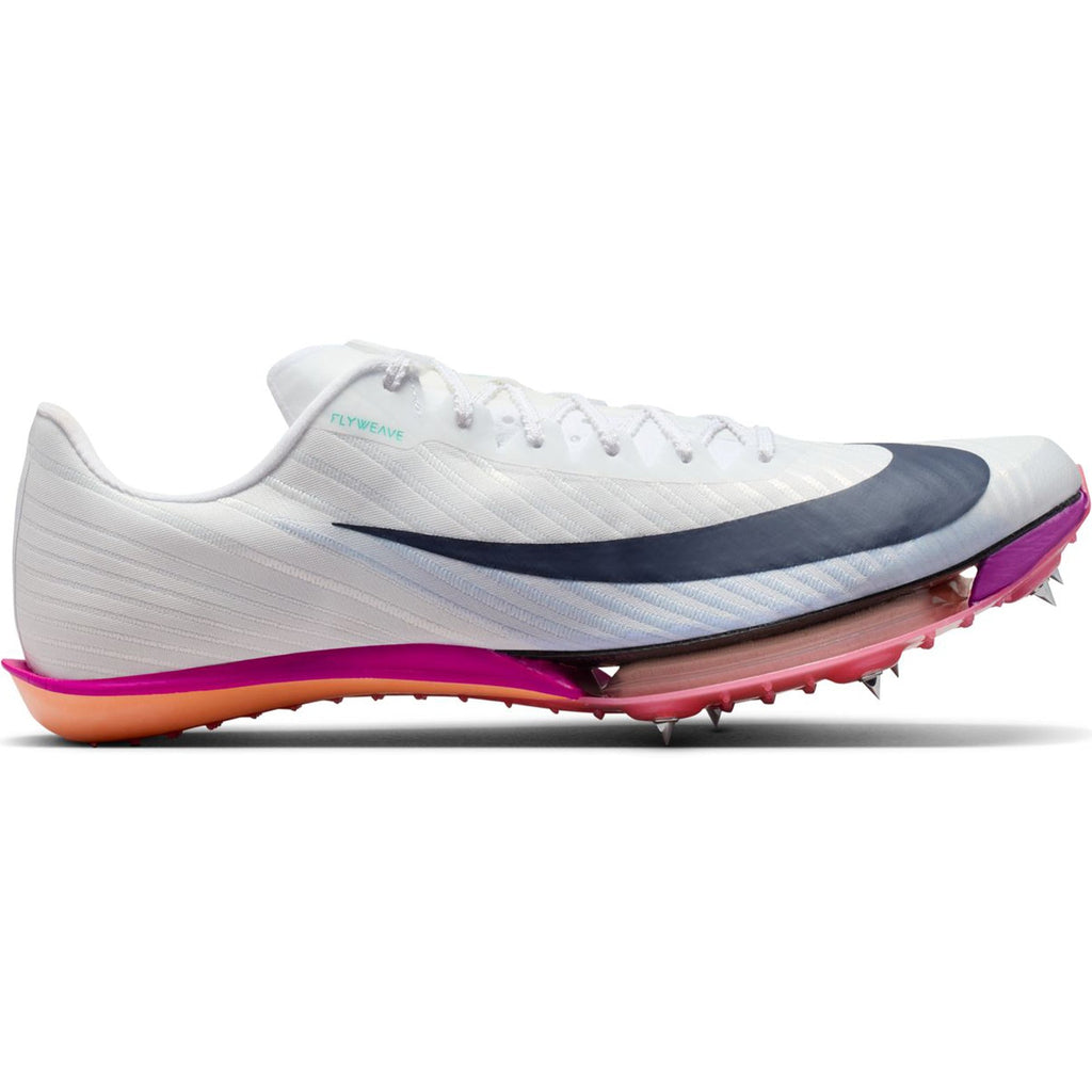 Air Zoom Maxfly 2 Running Spikes White / Bright Crimson / Hyper Turquoise / Obsidian