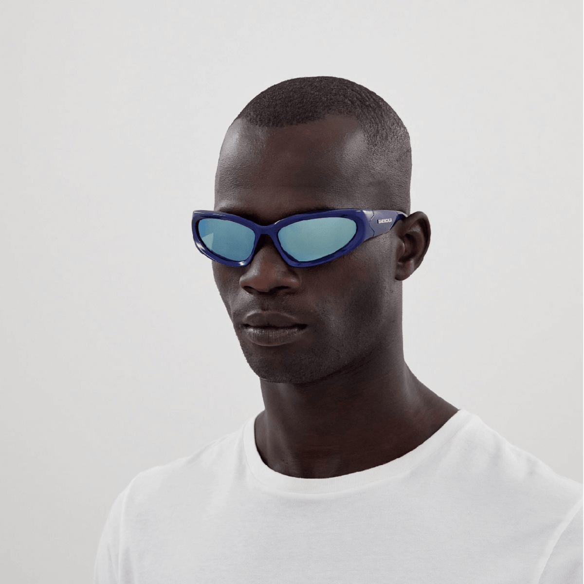 Balenciaga Men's Sunglasses Bio Injection BB0157S-009