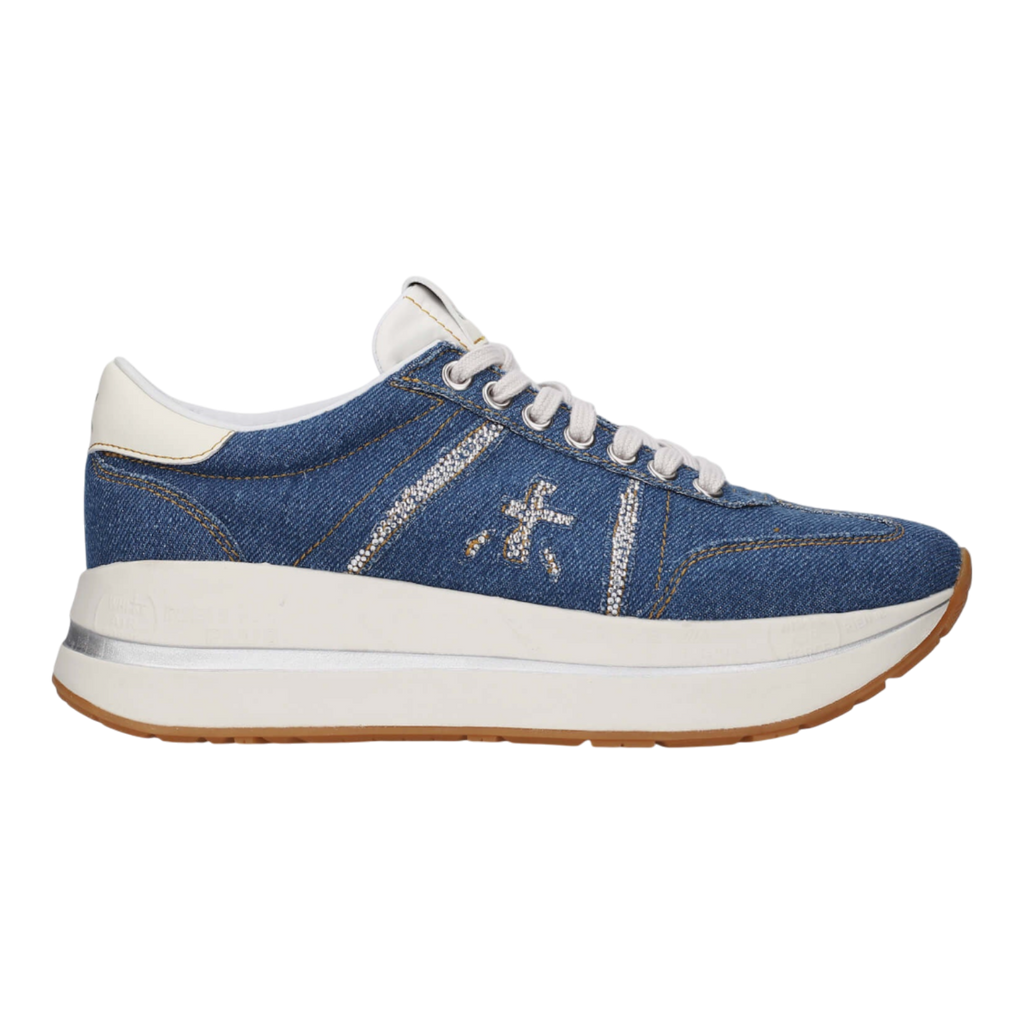 Premiata BETHCOIN-8151 Blue/White for Women