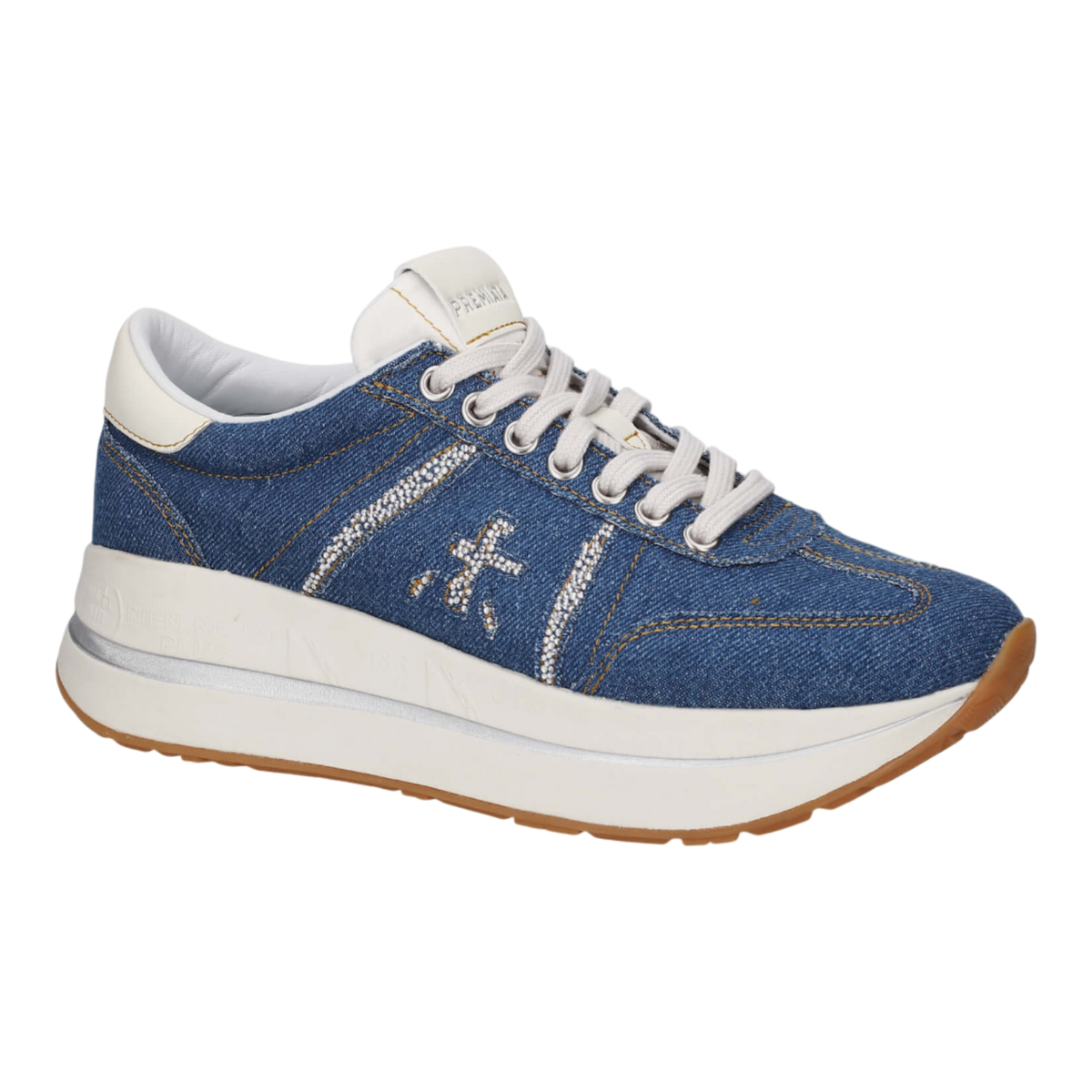 Premiata BETHCOIN-8151 Blue/White for Women