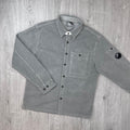 CP Company Corduroy Overshirt - Flint Grey