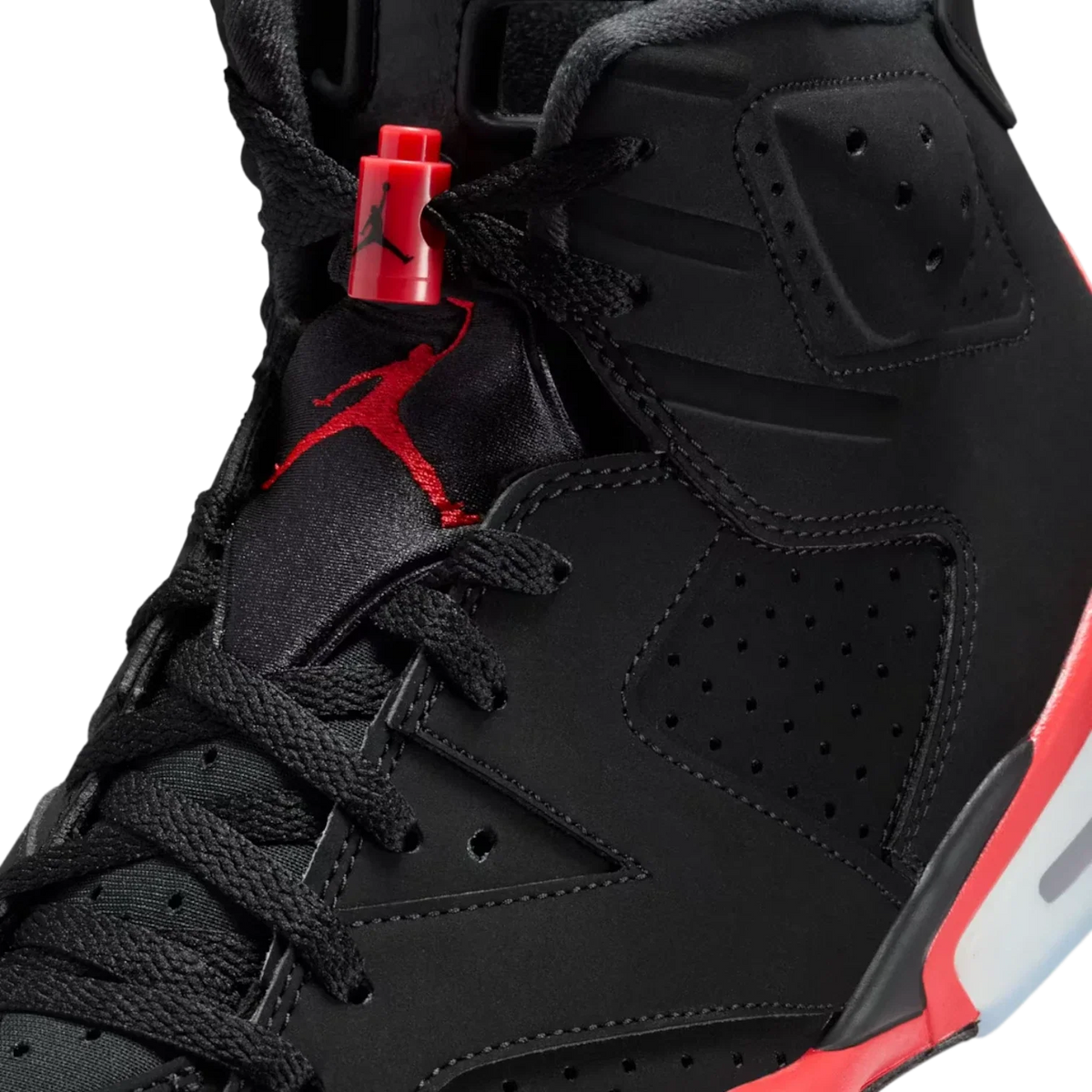 Nike Air Jordan 6 Retro "Infrared Salesman" Black/Light Crimson Men CT8529-001