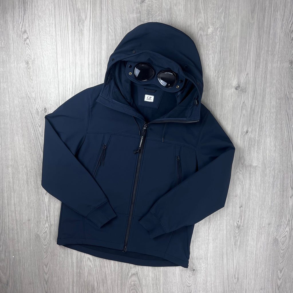 CP Company Shell Goggle Jacket - Navy