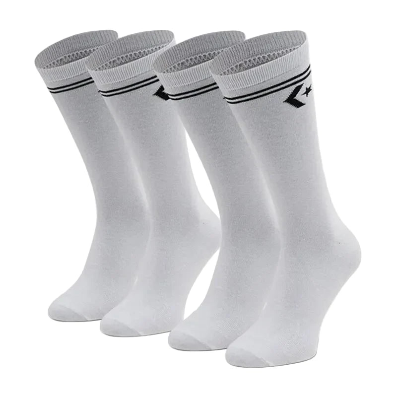 2-Pack Star Chevron Double Stripe Crew Socks