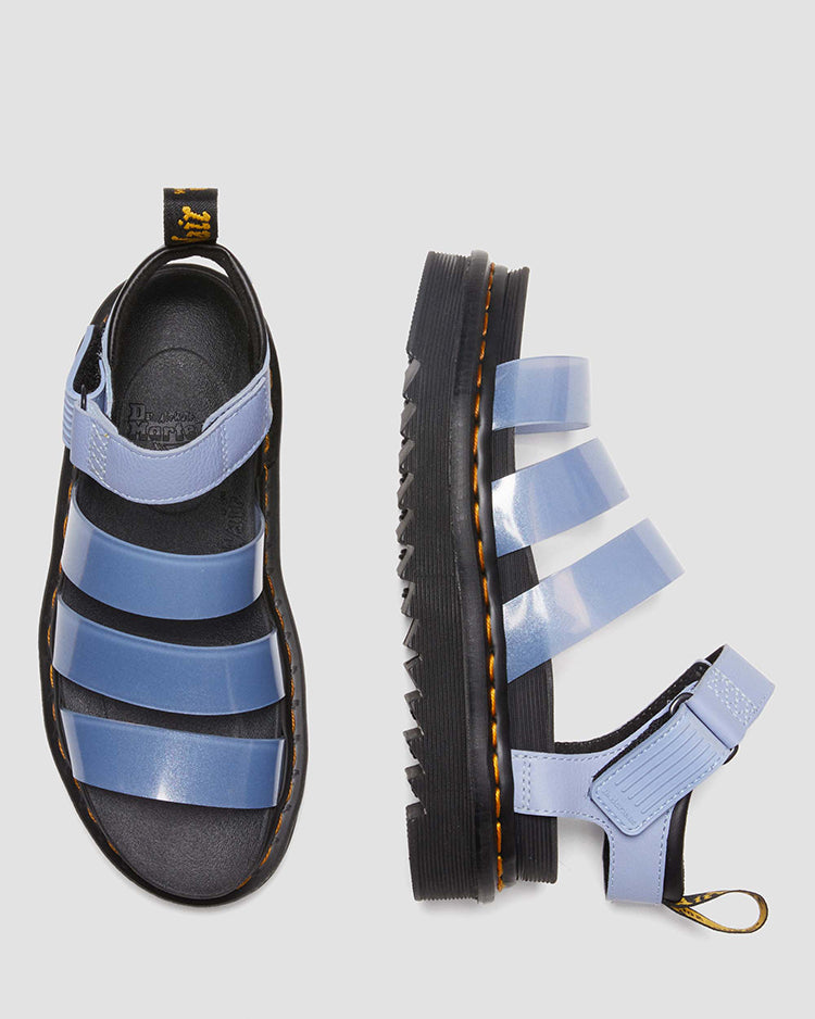 Women's Blaire Jelly Zen Blue Glitter Tpu+pisa