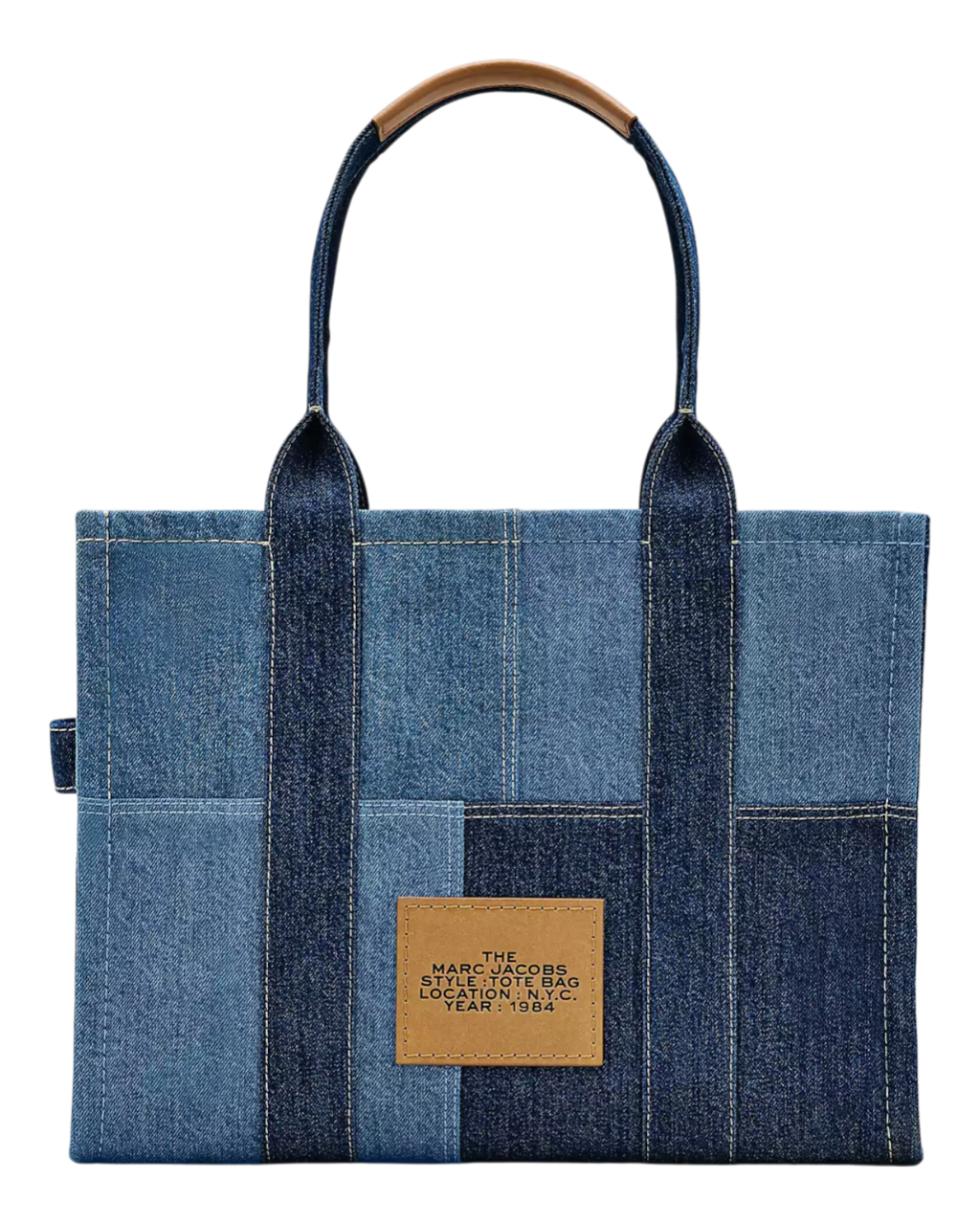 Marc Jacobs The Large Tote Denim Tote Bag H018M06FA21-422
