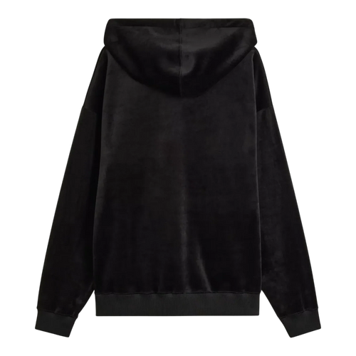 adidas Y3 Velvet Corduroy Zipper Hoodie Black Men IA4371