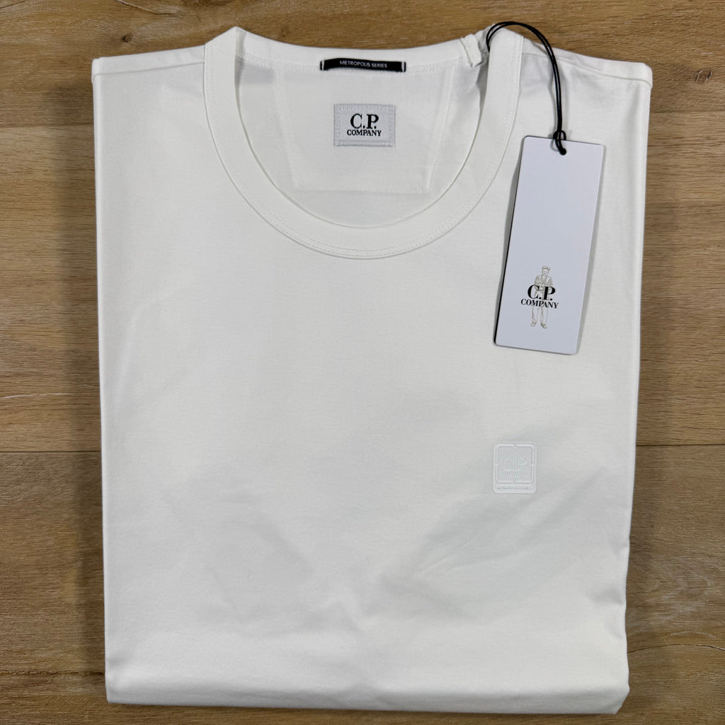C.P. Company Metropolis Series T-Shirt in Gauze White