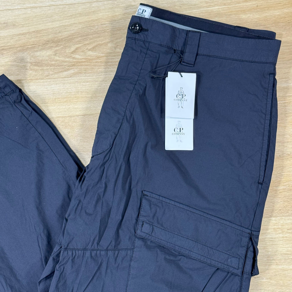 C.P Company 50 Fili Stretch Lens Cargo Pants in Navy