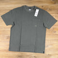 C.P. Company 24/1 Pigment Dyed T-Shirt in Gunmetal - Grey