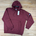 C.P. Company Diagonal Raised Fleece Lens Hoodie in Andorra - Red