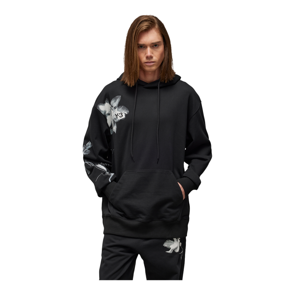adidas Y-3 GFX Ft Hoodie Black IN4335