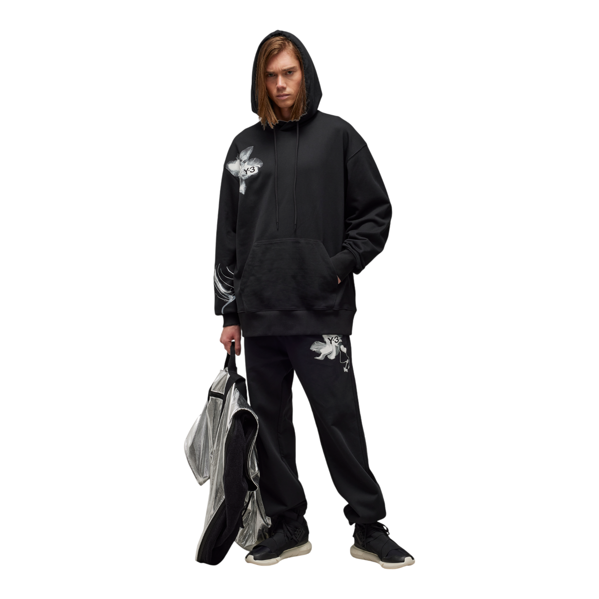 adidas Y-3 GFX Ft Hoodie Black IN4335