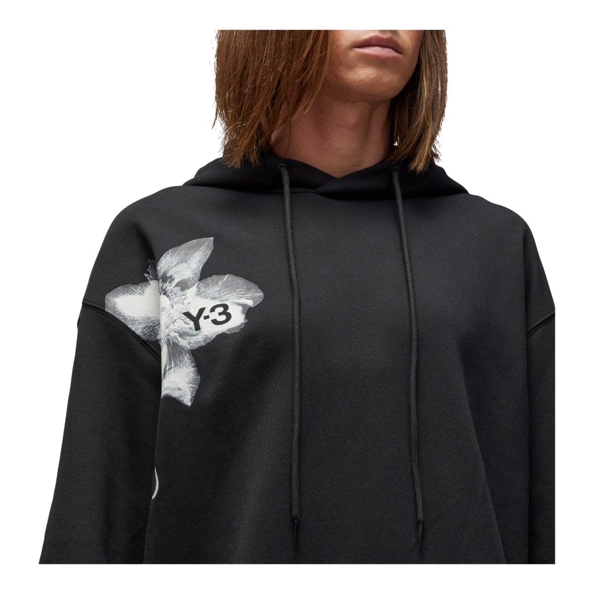 adidas Y-3 GFX Ft Hoodie Black IN4335