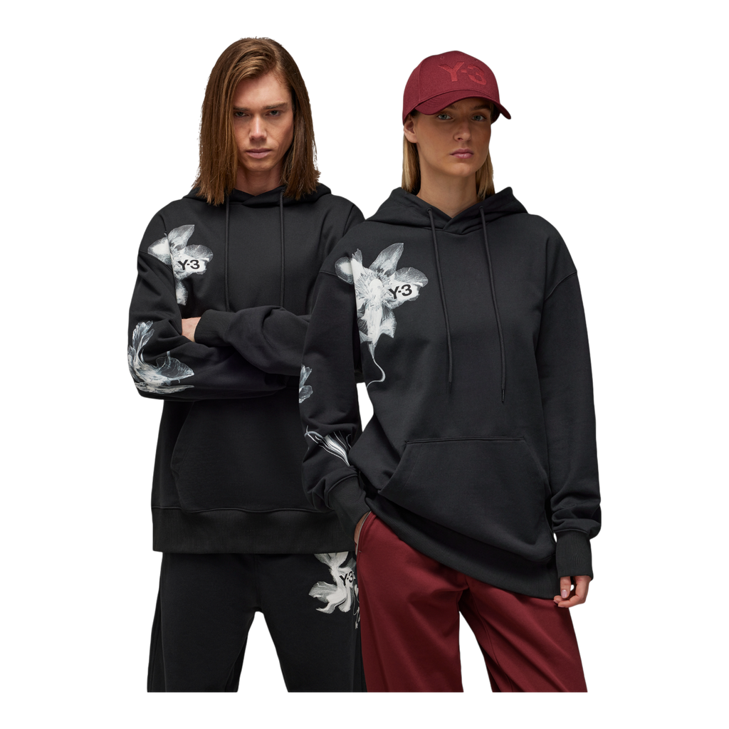 adidas Y-3 GFX Ft Hoodie Black IN4335