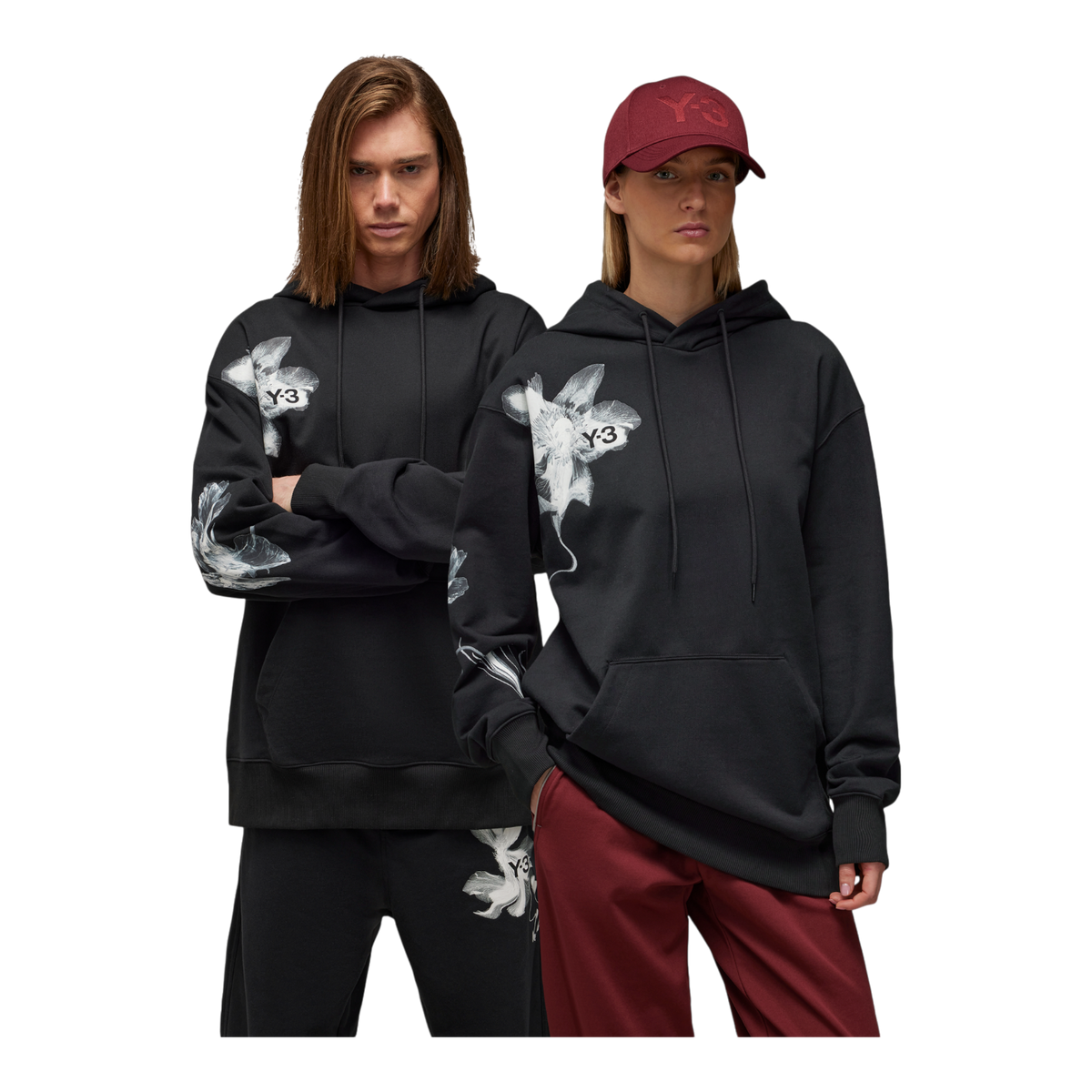 adidas Y-3 GFX Ft Hoodie Black IN4335