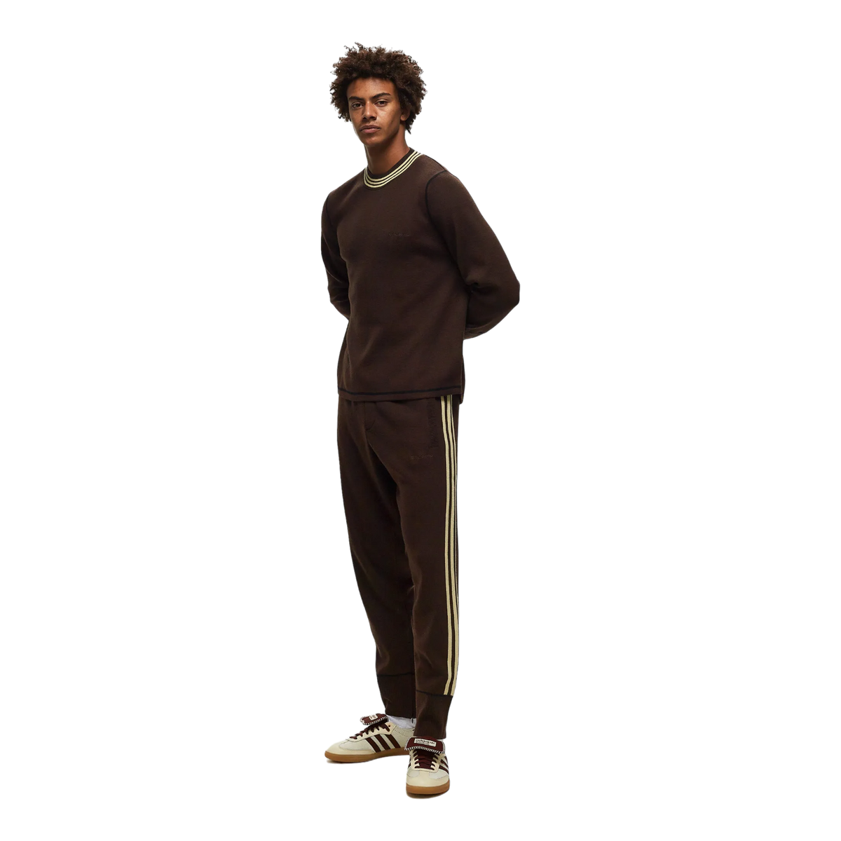 adidas Wales Bonner Statement Knit Pants Brown IN5952