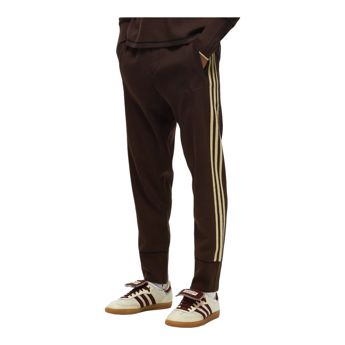 adidas Wales Bonner Statement Knit Pants Brown IN5952