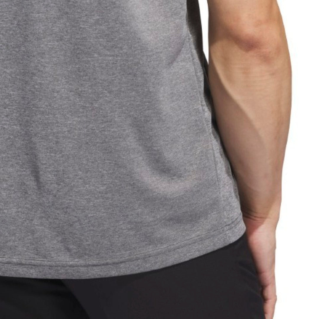 Adi Performance Heathered Polo Shirt