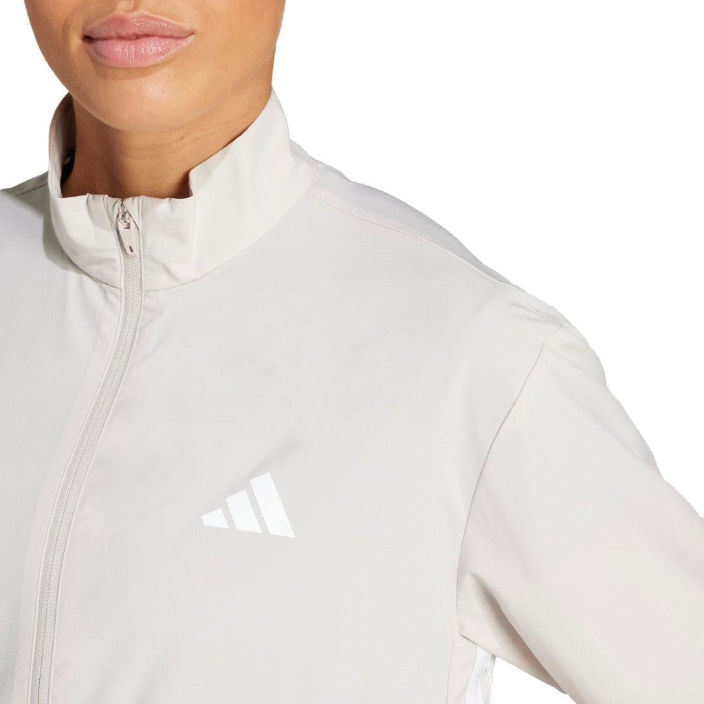 Train Essentials 3-Stripes Woven Warm-Up Jacket