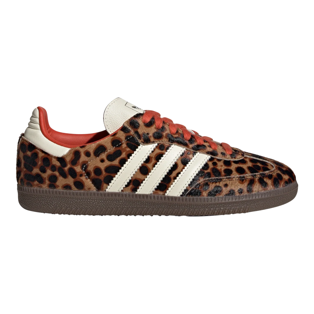 adidas Samba OG Red Leopard Women JI2734