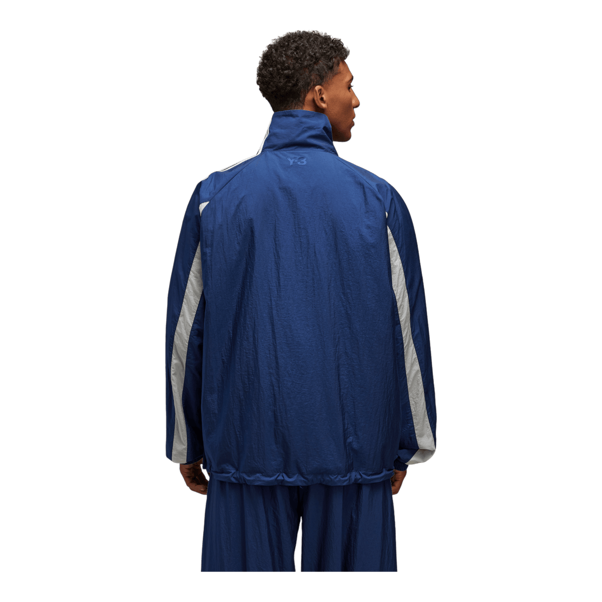 adidas Y3 3-Stripes Nylon Shell Jacket Dark Blue JM7788